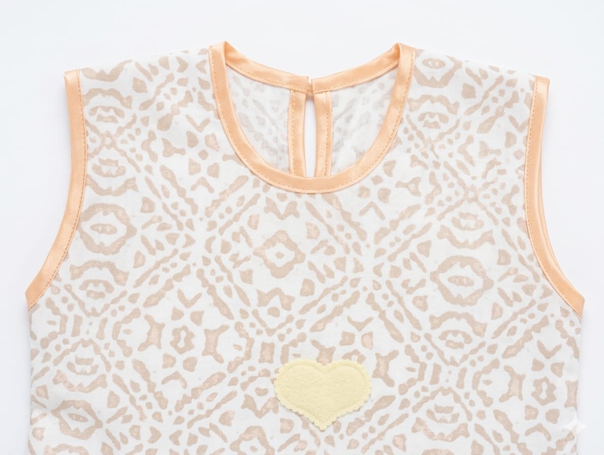 Baby Girl Boho Tile Print Frock - Mashoom Janan