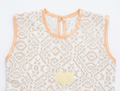 Baby Girl Boho Tile Print Frock - Mashoom Janan