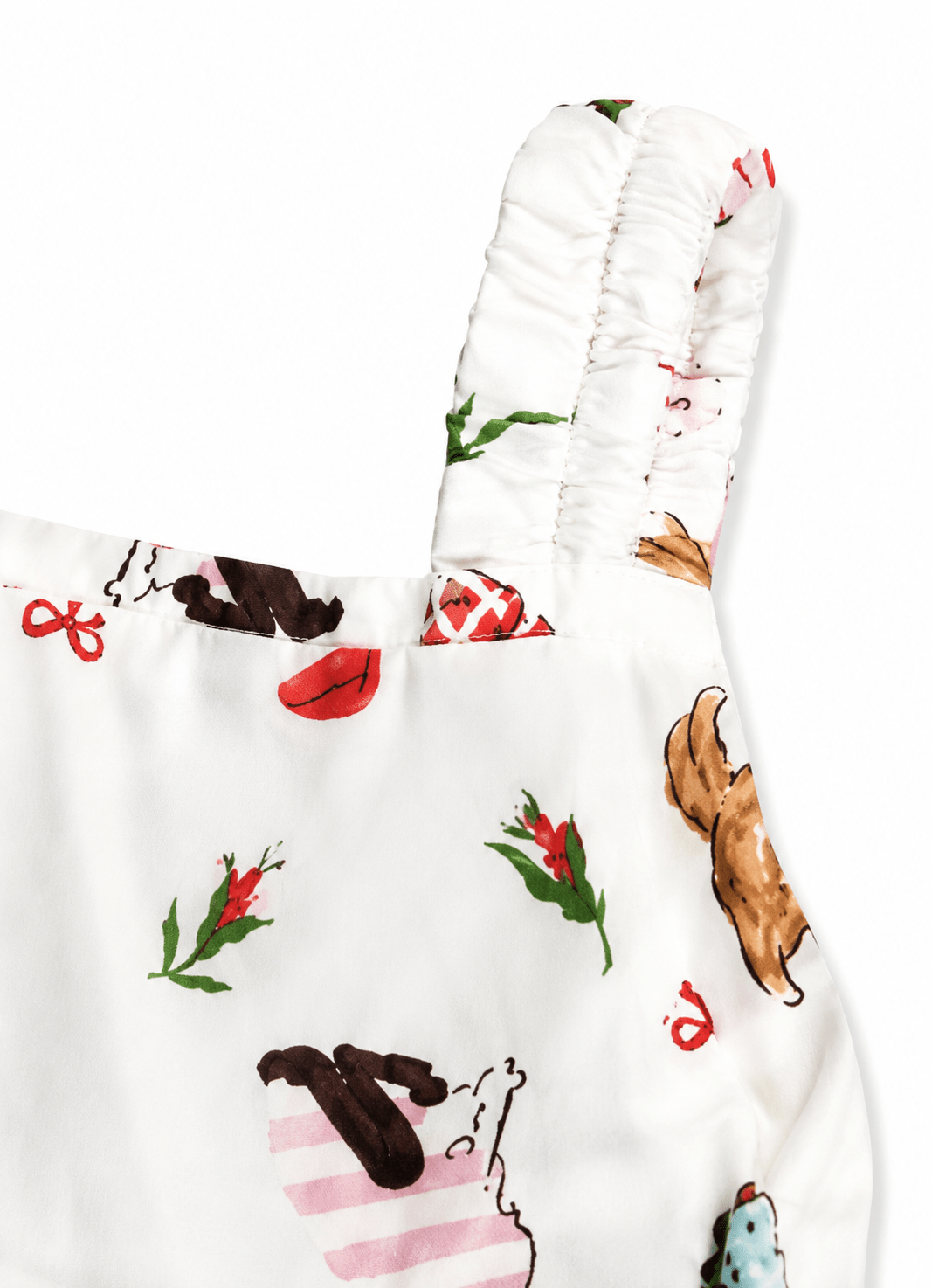 Baby Girl Happy Paws Frock - styled on baby model - Mashoom Janan