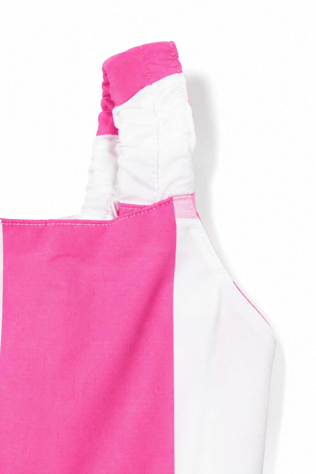 Baby Girl Pink Sugar Stripe Summer Frock - Mashoom Janan