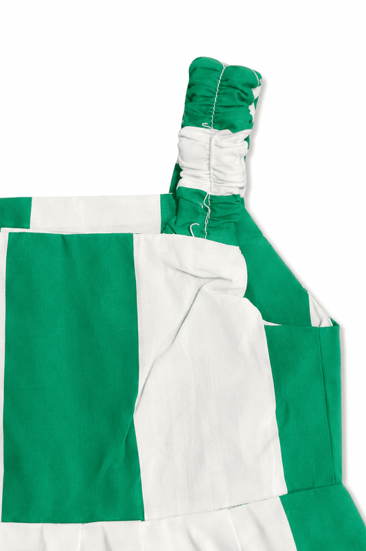 Emerald Garden Party Frock - Mashoom Janan