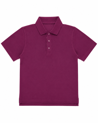 Mashoom Janan Kids' Essential Short-Sleeve Polo - Mashoom Janan