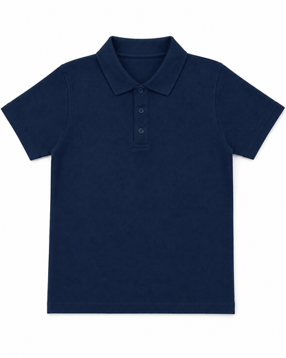 Mashoom Janan Kids' Essential Short-Sleeve Polo - Mashoom Janan