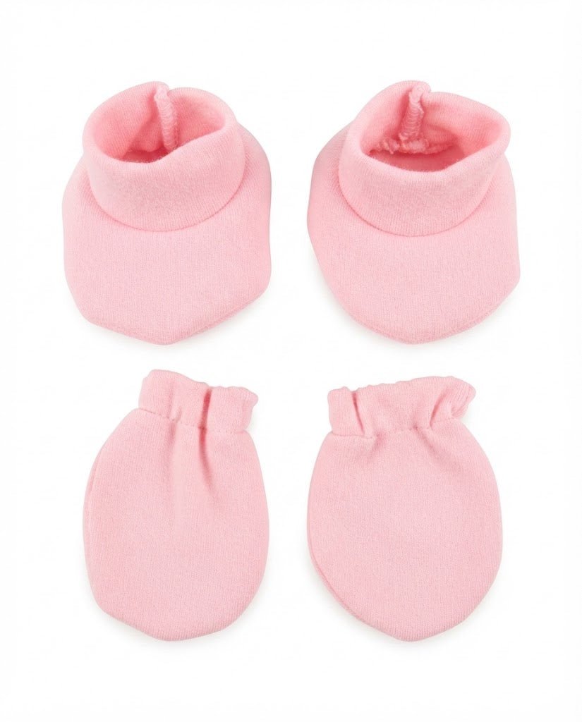 Newborn Baby Luxury Complete 6-Piece Gift Set with Hooded Wrapper (Teddy Bear) - Mashoom Janan