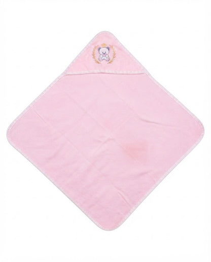 Newborn Baby Luxury Complete 6-Piece Gift Set with Hooded Wrapper (Teddy Bear) - Mashoom Janan