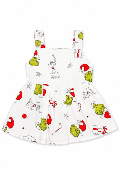 Baby Girl Grinchy Cute Frock