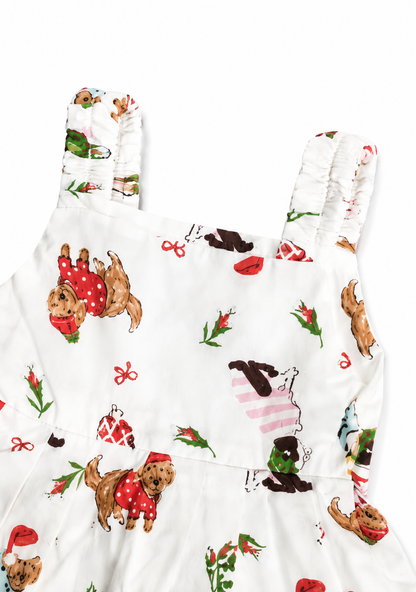 Baby Girl Happy Paws Frock